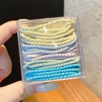 ราคา Korean New Simple Hair Tie Set High Elasticity Rubber Band Women Ponytail Hair Rope Ponytail Set with Box (19655281265)