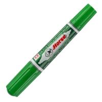 ราคา HORSE ปากกาเคมีสองหัว ลบไม่ได้ Permanent ตราม้า 12 ด้าม กล่อง (19164067226)