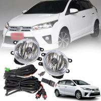 ราคา ไฟตัดหมอก ไฟสปอร์ตไลท์ รุ่น โตโยต้า ยาริส TOYOTA YARIS ปี 2014 2018 ไม่มีครอบ พร้อมชุดสายไฟ และสวิตซ์ 1 ชุด (6025596178)
