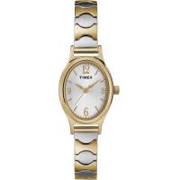 ราคา Timex Womens T26301 Kendall Circle Two Tone Stainless Steel Expansion Band Watch (16193610493)