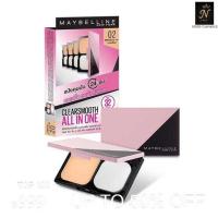 ราคา MAYBELLINE NEW YORK Clear Smooth All In One SPF32 PA แป้งพัฟผสมรองพื้น 9g ของแท้ 100 ของใหม่ (17547178642)