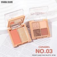 ราคา อายแชโดว์ ไฮไลท์ บรัชออนSIVANNA COLORS POCKET CANDY FACE PALETTE HF182 (16458381388)