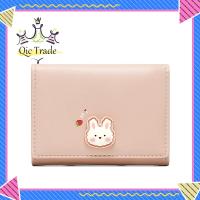 ราคา New Arriva Women Short Wallet PU Leather Cute Cartoon Animal Mini Coin Purse Multi slot Money Clip Wallet For Gifts (19921026119)