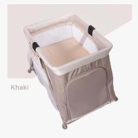 ราคา Quality Warranty Baby Crib เปลเด็กพับได้ Playpen Travel Baby Bed Cradle Playpen Oxford Breathable Anti Mosquito (14979834979)