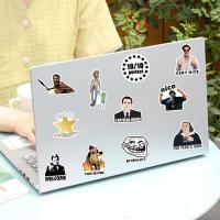 ราคา 10 50 100PCS pack Funny MEME Cat Cool Stickers Motorcycle Laptop Phone Suitcase Notebook Car Bottle Toy Trendy Decal Sticker Toy (20078074750)