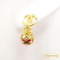 ราคา Inspire Jewelry ต่างหูถุงทอง หุ้มทองแท้ 100 Thai Quality นำโชค เสริมดวง งานร้านทอง ประดับ CN ขนาด 1 x 2 CM พร้อมกล่องทอง (13625827460)
