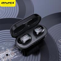 ราคา AWEI T13 TWS Wireless Bluetooth Earphone Stereo Music Headphones Touch Control Headset IPX5 Waterproof With Microphone For Phone (14061187642)