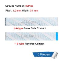 ราคา 5ชิ้น ล็อต30P ลวด FPC ที่มีความยืดหยุ่นแบน30Pin 30พินพิน1 0มม AWM 20624 80C 60V ความยาว VW 1 50มม 60มม 100มม 150มม 200มม 250มม 300มม 400มม 500มม A ชนิด B ชนิด (20829306954)