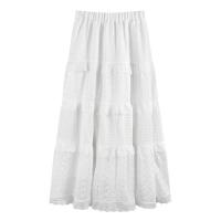 ราคา Zaraของที่ระลึกชุดกระโปรงเป็นชั้นทรงเอไลน์สำหรับผู้หญิงกระโปรงยาวดีไซน์ชุดบัลเล่ต์มีลายถักโครเชต์และสไตล์อ่อนโยน (20701937192)