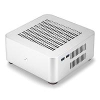 ราคา RGEEK L80S All Aluminum Chassis Small Desktop Computer Case PSU HTPC Mini ITX PC Houses With Power Supply (18814246636)