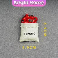ราคา แม่เหล็กติดตู้เย็น แม่เหล็กรูปทรงอาหาร 3D ตกแต่งตู้เย็น fridge magnet (15534970580)