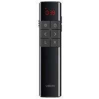 ราคา VSON 3 in 1 Timer Flip Pen Rechargeable Laser Wireless Presentation Pointer Powerpoint 100M Remote Support (19795048642)