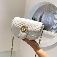 ราคา กระเป๋าสายโซ่ Cg Kuchi สุดหรู2023กระเป๋าแฟชั่นผู้หญิงมีแบรนด์ใหม่กระเป๋าหนังทรงสี่เหลี่ยมเล็กกระเป๋าหิ้วกลิ่นหอมขนาดเล็ก (17540291976)
