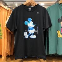ราคา Uniqlo เสื้อยืดแขนสั้น พิมพ์ลาย Disney Mickey Mouse แฟชั่นคู่รัก สําหรับผู้ชาย และผู้หญิง S 5XL (20691990290)