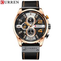 ราคา Fashion mens watch238814 Curren card Ryan 8393 men watch calendar epidermis with male table six stitches watch (20020596484)