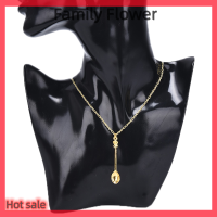 ราคา Family Flower Flash Sale แฟชั่นผู้หญิงเล็กๆช้อนชามงกุฎจี้สร้อยคอโลหะผสมเครื่องประดับเสน่ห์ (20464258635)