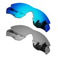 ราคา HOTnewSmarLT 2ชิ้นแว่นกันแดด P Olarized เปลี่ยนเลนส์สำหรับ Oakley M2น้ำแข็งสีฟ้าและสีเงิน TitaniumHotsale (20353163803)