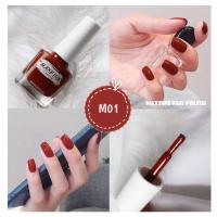 ราคา สีทาเล็บ สีทาเล็บเนื้อแมท สีด้าน ยาทาเล็บ สีทาเล็บติดทนนานไม่ซีดไม่จาง สีใหม่ปี2021 (16247817808)