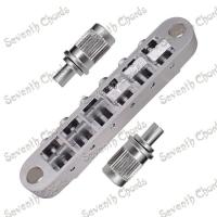 ราคา WK Sandy Silver LP Electric Guitar 6 String Saddle Tune O Matic Bridge Guitar parts (17604931689)
