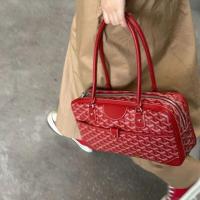 ราคา GOYARD ฮ่องกงกระเป๋าสีแดงกระเป๋าจัดงานแต่งงานใหม่สำหรับสตรีใหม่มือโบว์ลิ่งระดับไฮเอนด์ (20702876423)