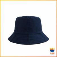 ราคา TOP หมวกบักเก็ตหมวกสีพื้น หมวกแฟชั่นน่ารัก บังแดด Bucket Hats (19206881282)