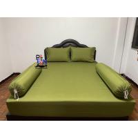 ราคา ผ้าปูที่นอนสีพื้นชิ้นเดียว 3 5ฟุต 5ฟุต 6ฟุต แบบไม่มีริ้ว COTTON ยางรัดมุม สูงถึง 10นิ้ว บริการเก็บเงินปลายทาง (15087330452)