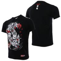 ราคา Sanda การฝึกอบรมเสื้อ UFC เสื้อผ้าแห้งเร็วเสื้อผ้ามวยไทยต่ แขนสั้นแห้งเร็ว UFC แบบบูรณาการการต่อสู้การฝึกอบรมการออกกำลังกาย (17136094672)