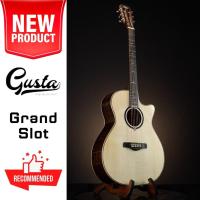 ราคา มีของแถมพิเศษ Gusta Grand Slot กีตาร์โปร่ง Acoustic Guitar 3rd Floor Music (16381099908)