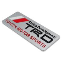ราคา โลโก้ ติดท้าย เพลส TRD Motor Racing สีแดงดำ 1ชิ้น Toyota Corollar Altis Camry Hilux Vigo Vios Fortuner 24ประตู ปี2000 2018 ขนาด8cm 3cm 0 3cm มีบริการเก็บเงินปลายทาง Logo Emblem (6325966176)