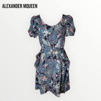 ราคา Alexander Mcqueen เดรสแขนสั้นลายดอก (21268337917)
