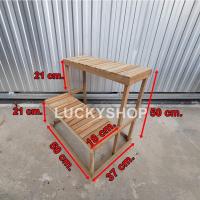 ราคา ชั้นวางของแบบขั้นบันได ชั้นวางแคคตัส ชั้นวางต้นไม้ ชั้นไม้สัก (18187312502)