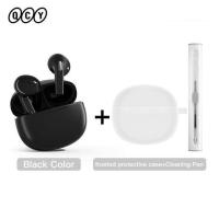 ราคา ขายดี QCY T20 TWS หูฟังเอียร์บัด5 3หูฟังบลูทูธไร้สาย68Ms ความหน่วงต่ำ13Mm หูฟังไฮไฟไดรเวอร์4 Mics ชุดหูฟังโทรศัพท์ ENC HD (18286191807)