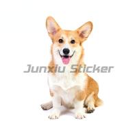 ราคา Corgi Dog สติ๊กเกอร์ติดรถยนต์น่ารักไวนิลกันน้ำ Car Wrap decals Windows door Scratch proof Camper Decoration (17271186010)