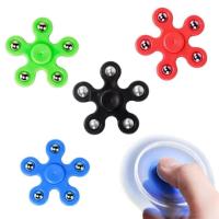 ราคา Five Bead Finger Tip Gyro Plum Blossom Five Bead Finger Gyro Spiral Bearing Interfinger Five Angle Five Ball Leaf Toy Steel Decompression G0K6 (19709899292)
