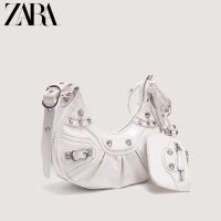 ราคา Zaraμs แพ็กเกจเสี้ยวพับได้2023ใหม่น้ำขึ้นน้ำลงสามไหล่หนึ่งหัวรถจักรของเขาแพคเกจใต้วงแขนของผู้หญิงสไตล์ใหม่ของแท้ (19501524323)