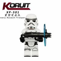 ราคา Compatible with LEGO minifigures Star Wars Jedi Survivor Series Purge Soldier Flamethrower childrens building block minifigures (20832391313)