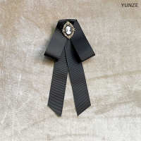 ราคา YUNZE เสื้อริบบิ้นผูกโบว์สำหรับผู้หญิงใหม่เสื้อเข็มกลัดโบว์หัวสวยงามเสื้อผูกโบว์เข็มกลัดติดปกเสื้อเครื่องประดับเข็มกลัดช่อดอกไม้ (19820191118)