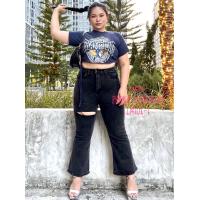 ราคา addastore LM102 1 กางเกงยีนส์ ผญอ้วน กางเกงยีนส์ยืดสาวอวบ ไซส์ใหญ่ขาม้า 34 44 (17476829491)