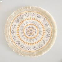 ราคา Sissi 1ชิ้น Ins สไตล์ที่เรียบง่ายทอมือปอ Placemats จานรองแก้วย้อนยุคผ้าฝ้ายผ้าลินินตกแต่งเสื่อแจกันเสื่ออุปกรณ์ครัว (16551596037)