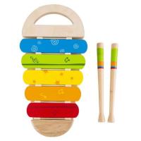 ราคา ของเล่นเครื่องดนตรีไซโลโฟนสายรุ้ง จากแบรนด์ Hape รุ่น Rainbow Xylophone (11042378102)