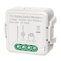 ราคา Tuya Zigbee Light Switch Module No Neutral Wire 2 Way Control DIY Smart Breaker Works with Alexa Google Home (18982467222)