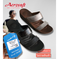 ราคา ส่งฟรีของแท้ Aerosoft รุ่น FW8390 รองเท้าแตะแบบสวม Extra Soft รองเท้าสุขภาพ เบานุ่มสบาย ลดปวดเท้า (16431645974)