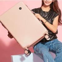 ราคา Luggage female sturdy and durable trolley case ultra quiet universal wheel 20 inch travel cabin 28 inch large capacity suitcase (12726425603)