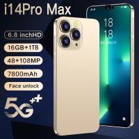 ราคา Hp Ready 2022 โทรศัพท์มือถือ I14 Promax 6 8นิ้ว HD 4Gเครือข่าย5G Ram 8G ROM 256G I14 Pro Max แบตเตอรี่จดจำใบหน้า7800Mah Android 12 0 AI ขับเคลื่อน48mp 108mp (16386192628)