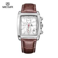 ราคา หนึ่งชิ้น Megel MEGIR นาฬิกาผู้ชาย นาฬิกาผู้ชายสไตล์สปอร์ตมัลติฟังก์ชั่น 2028Ghot (19636351567)