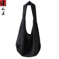 ราคา Sure WowenMen Zen Package Leisure ya ma bao One Shoulder Hobo Bag Vintage Cotton Linen Monk Bag Buddhist Bag Big size Canvas Tote Bag Foldable Handy Shopping Bag Recycle (16525668260)