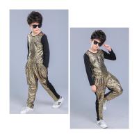 ราคา Kids Sequined Pants Jacket Coat Hip Hop Clothing Jazz Dance Costumes Suit Boys Carnival Stage wear Ballroom Dancing Outfits (20107222728)