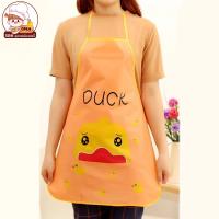 ราคา ผ้ากันเปื้อน PVC กันน้ำ ลายการ์ตูน ผ้ากันเปื้อนพลาสติกพีวีซี (13620523938)