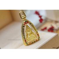 ราคา ManeeNopparut มณีณพรัช จี้พระพุทธชินราช กรอบลงยา ขนาด2 3ซม รุ่น NR007 (108883638)