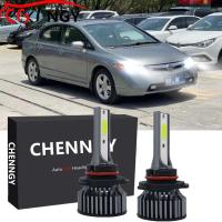 ราคา สำหรับ Honda Civic FD 2007 2010 ไฟหน้าแบบไฟหน้ารถ ชุดแปลงหลอดไฟไฟหน้ารถมอเตอร์ไซค์แบบ LED CLY CG 6000K 9 32V 2ชิ้น (20841986365)